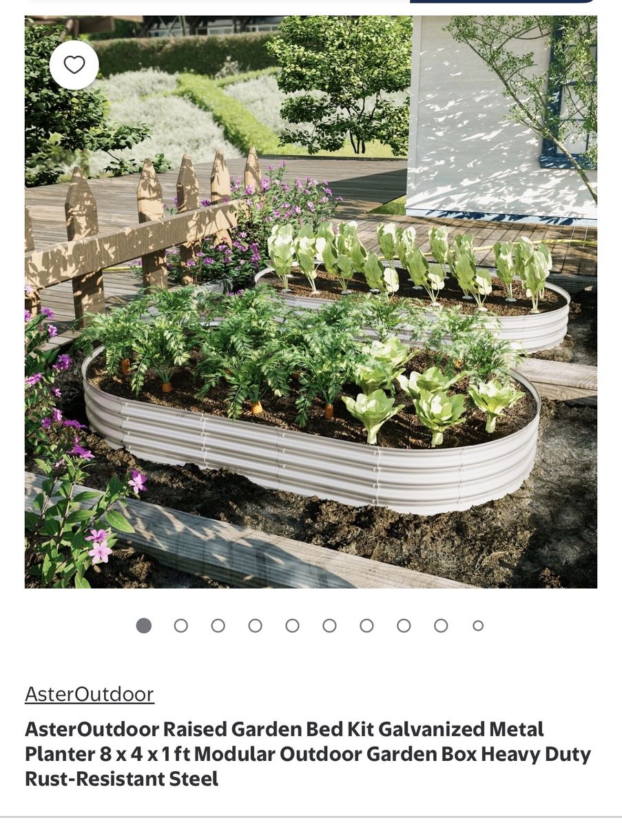 Tramull Galvanized Raised Garden Bed Brand New in Box