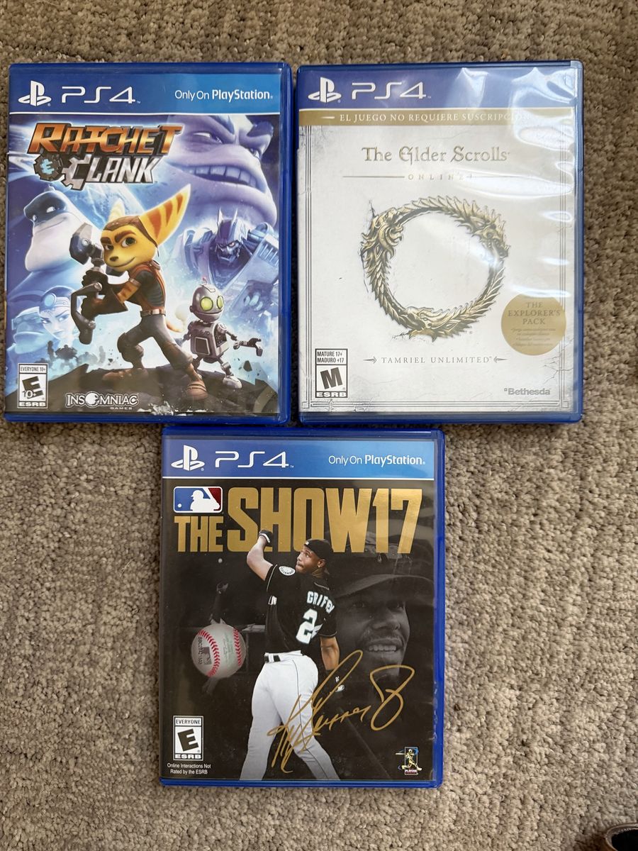 Playstation 4 Games (3)