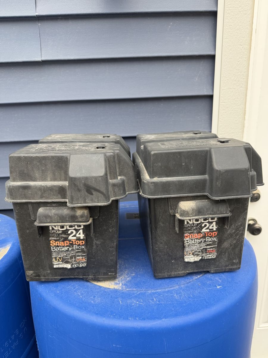 2 NOCO battery Boxes 24 Group