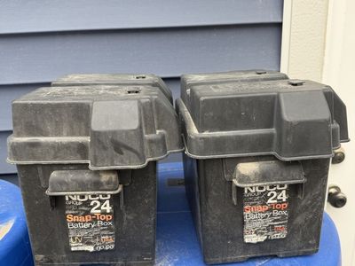 2 NOCO battery Boxes 24 Group
