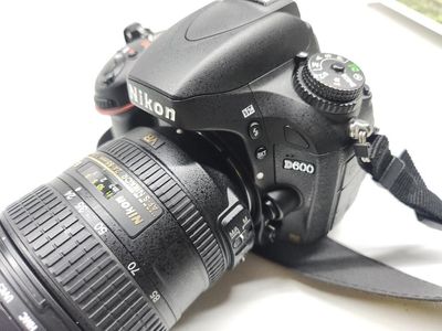 Nikon D600 with 24-85mm 3.5-4.5G VR Lens