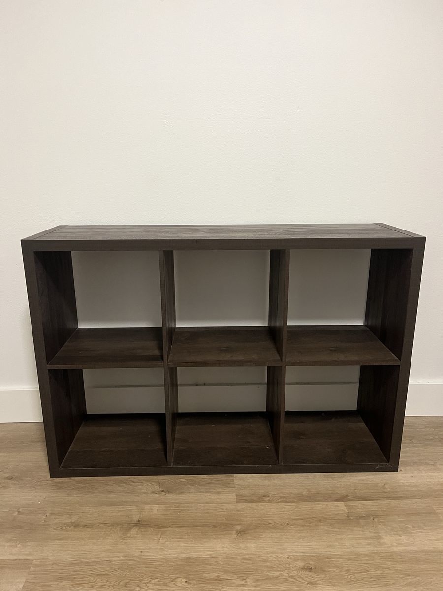 6 compartment storage/shelf