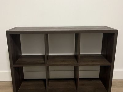 6 compartment storage/shelf