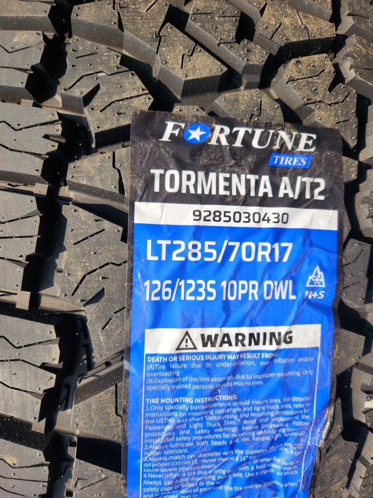 285/70r17 fortune tormenta at2