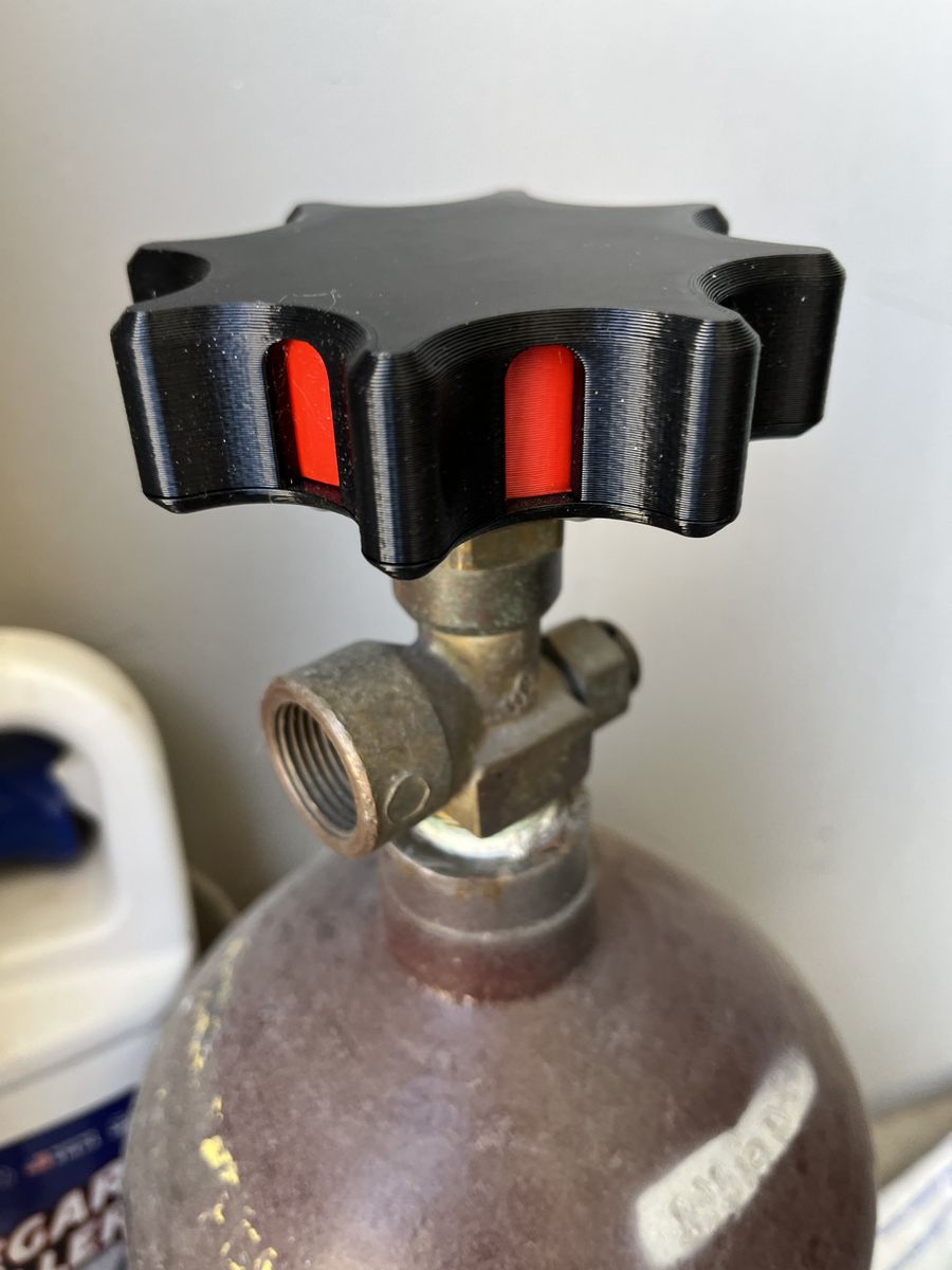 Gas Tank Valve Satus Indicator Knob Cover