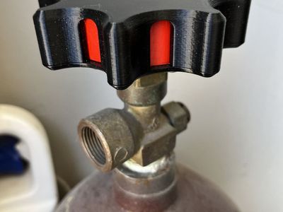 Gas Tank Valve Satus Indicator Knob Cover