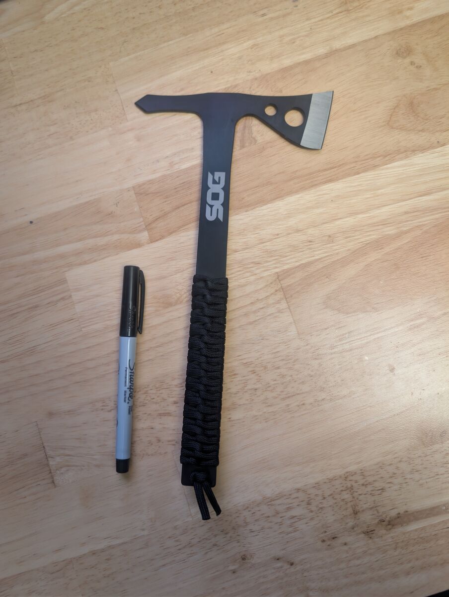 New SOG Throwing Hawk Axe / Hatchet