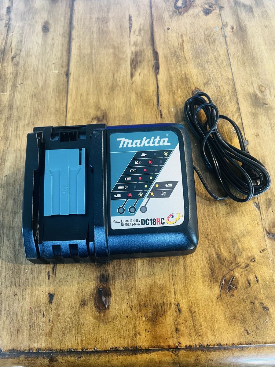 Makita DC18RC 14.4V-18V Lithium-Ion Rapid Optimum Battery Charger
