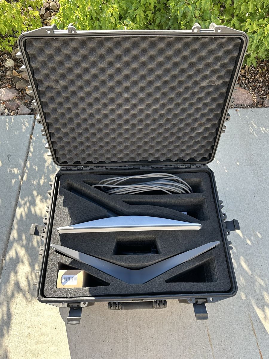 Starlink Gen2 with hard case and RV mount