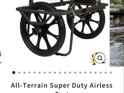 All-Terrain Super Duty Kayak Canoe Cart