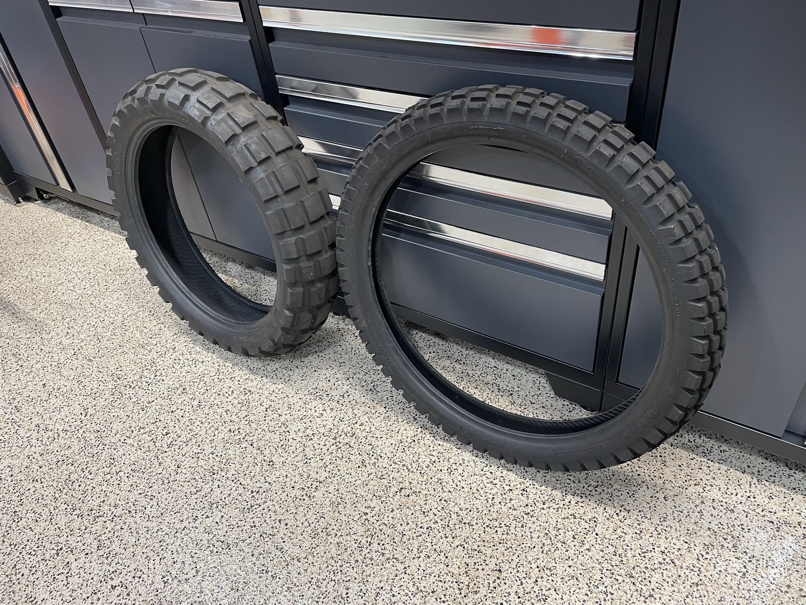 Continental TKC80 motorcycle tire set - Front 90/90-21, Rear 150/70-18