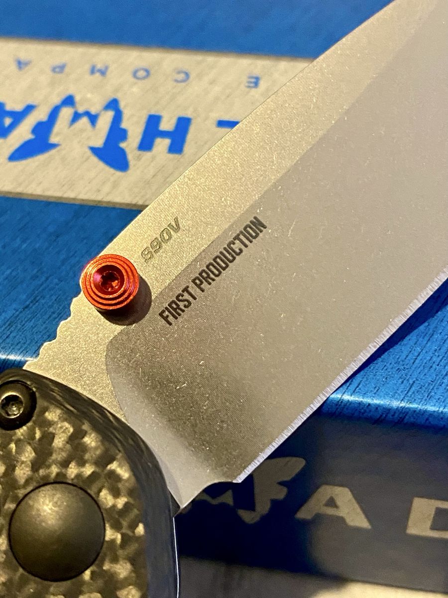 Benchmade Mini Freek 565-1 First Production S90V Manual Open Folding Knife