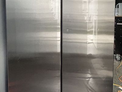2 Stainless Steel Small Freezers