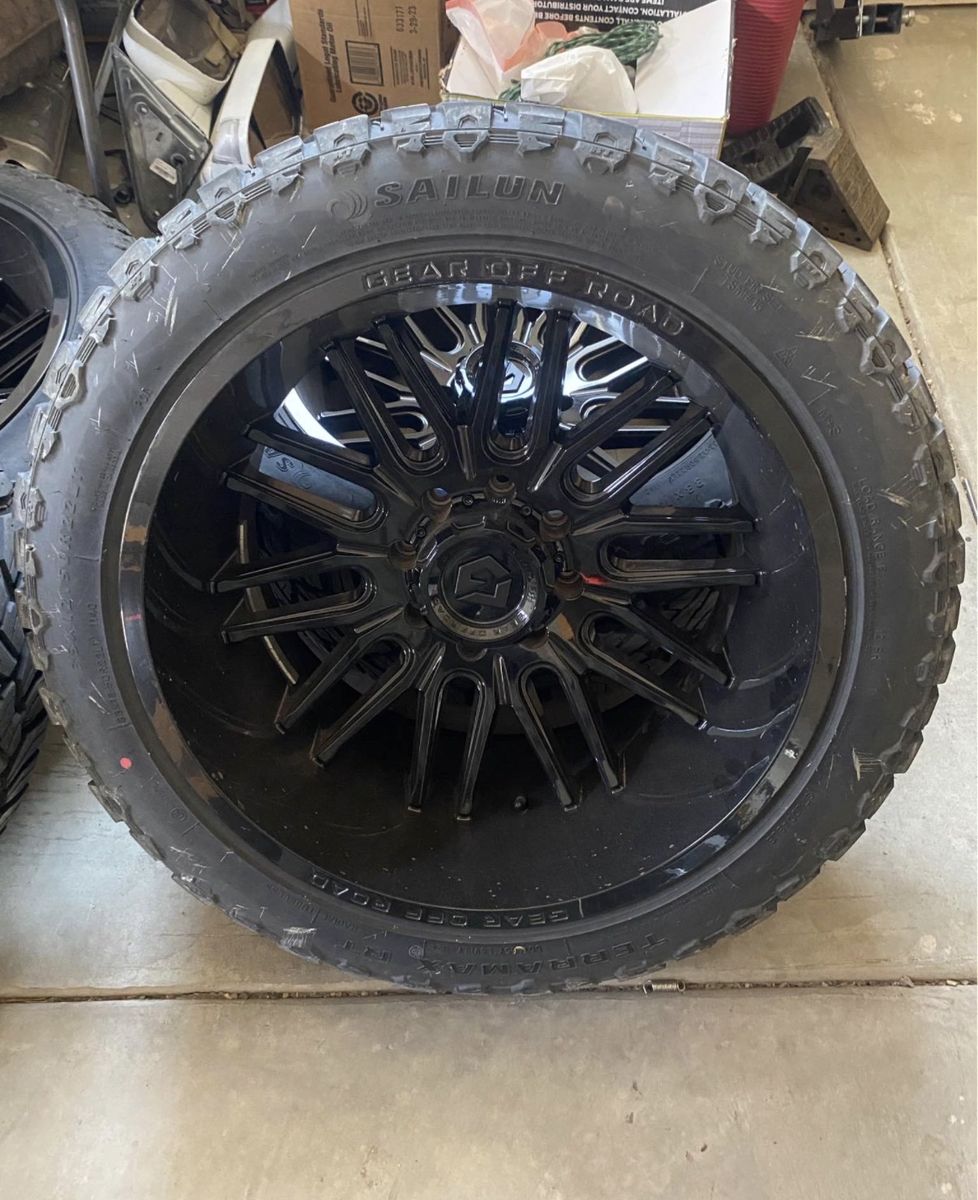 8x6.5 22x12 Wheels