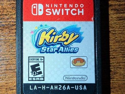 Kirby Star Allies - Nintendo Switch Game Cartridge, Everyone 10+ ESRB