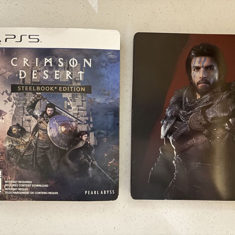 Crimson Desert PS5 Steelbook Edition