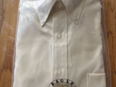 Eagle light cream dress shirt