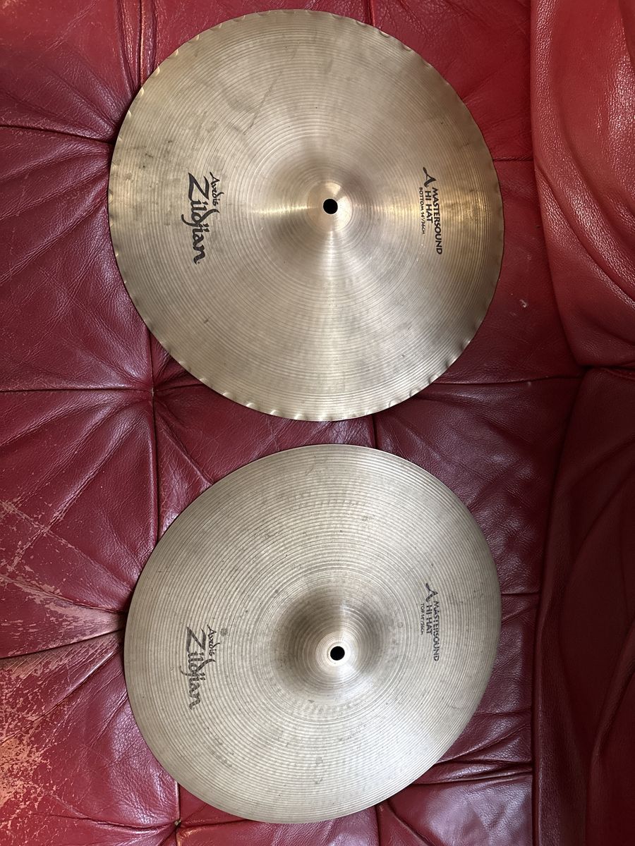 Zildjian A Mastersound Hi Hat Cymbals