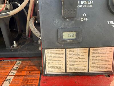 Steam cleaning trailer