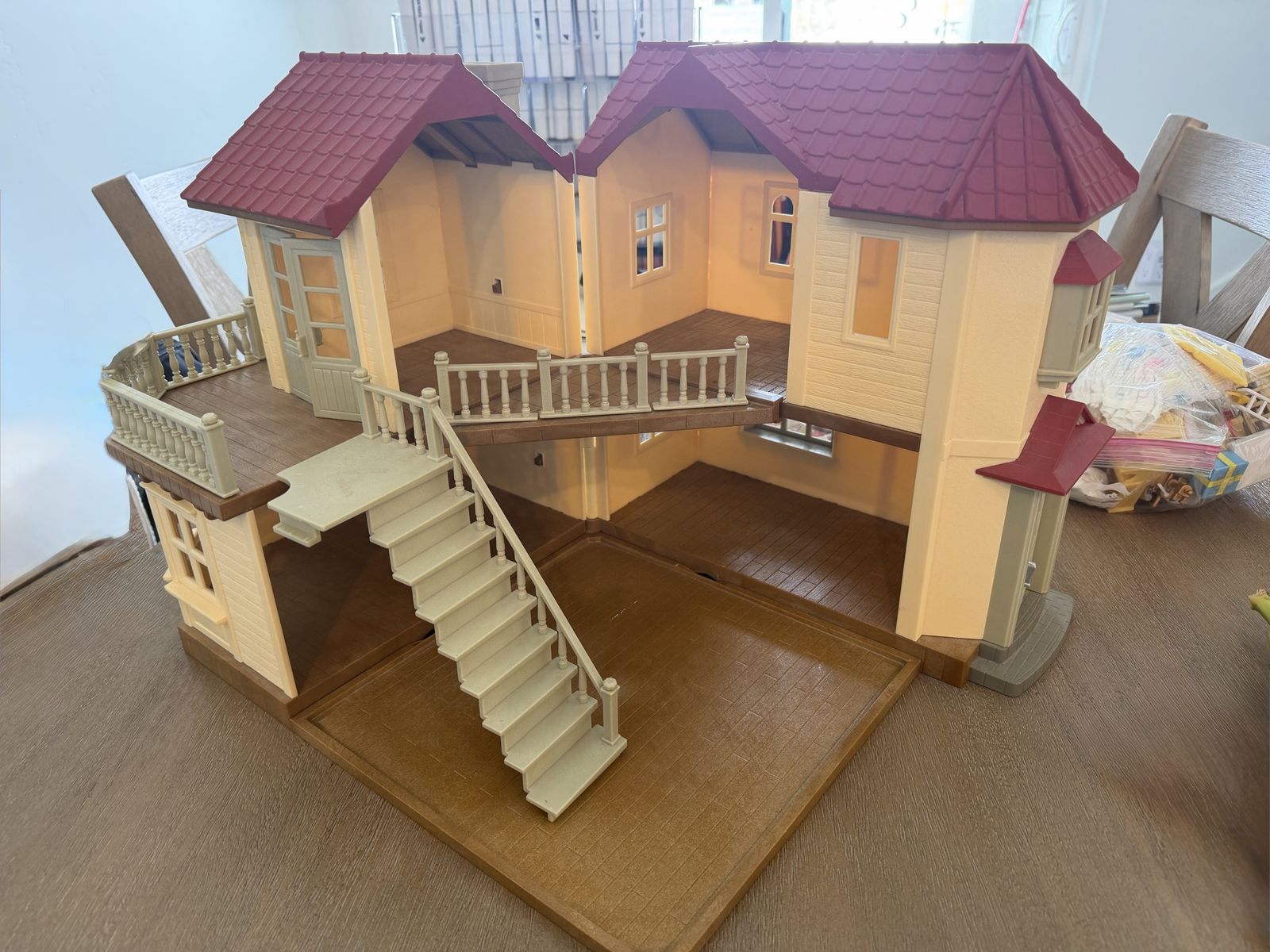Calico Critter red roof country house