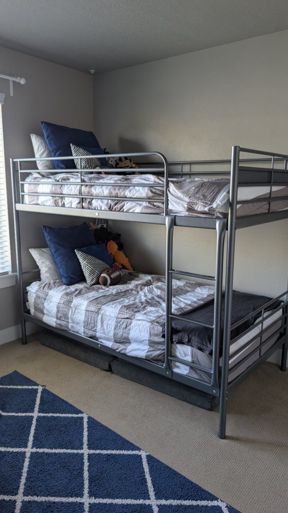 bunk bed silver