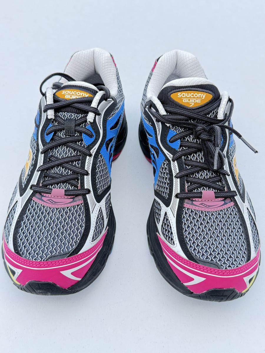 Saucony ProGrid Guide 7 Black Multi Running Shoes Men's 11.5/Women's 13 S70936-35 New NIB