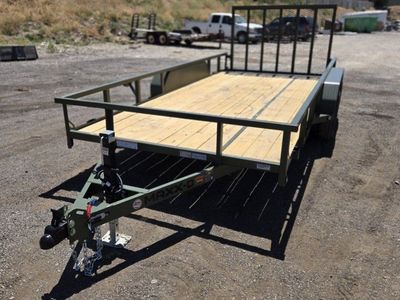 7x16 Maxx-D U3X Utility Trailer - 7K GVWR Dovetail