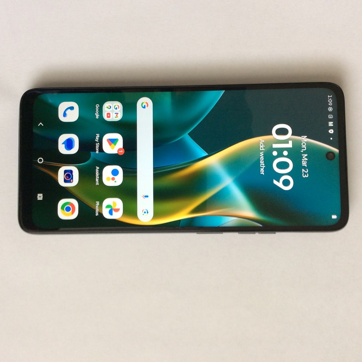 Motorola Moto G 2025 Cell Phone Black/Dark Gray (T-Mobile)