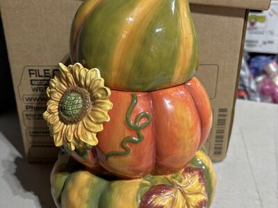 Cute Fall Cookie Jar