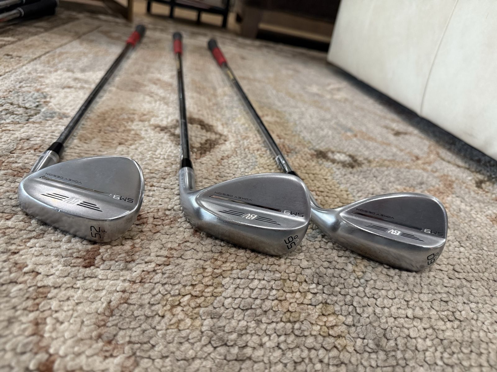Vokey Design SM9 Golf Wedge - 52, 56, 60 Degree Loft