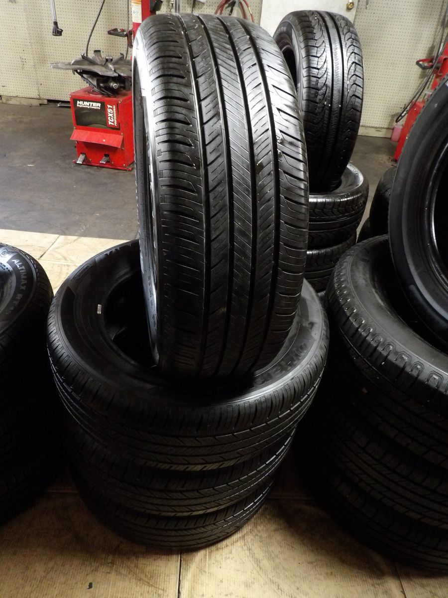 205/60R16 HANKOOK KINERGY GT SET OF USED TIRES