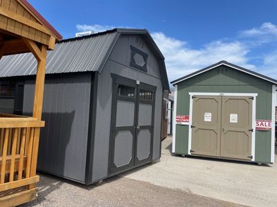 Loaded 10x20 End Lofted Barn. Spring into Savings!