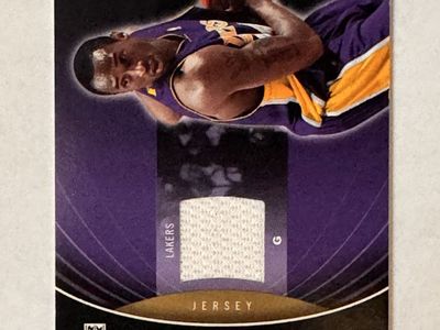 2006 Upper Deck Kobe Bryant Generations Trilogy Patch #PRM-KB Game Used