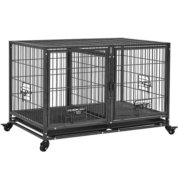 Dog Crate with Divider 43''