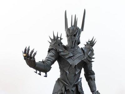 Life Size Sauron 3-D Print Model Figure Statue Collectable