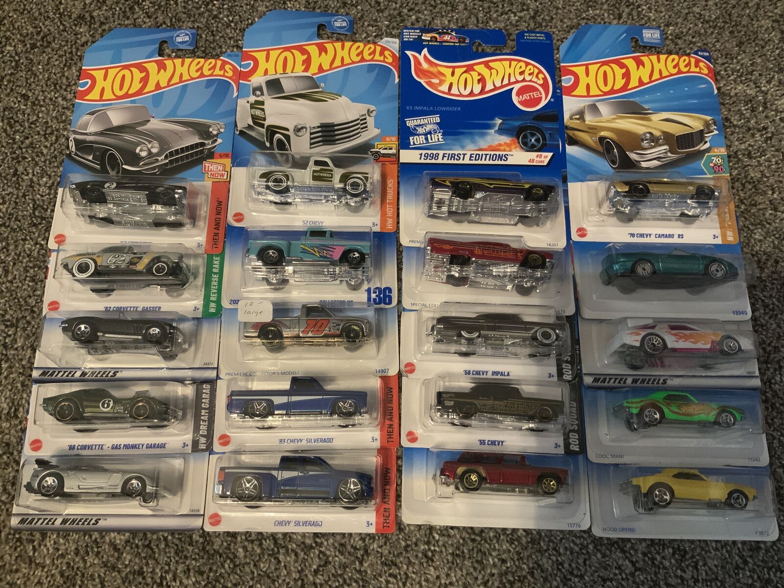 Hot Wheels Chevy Collection