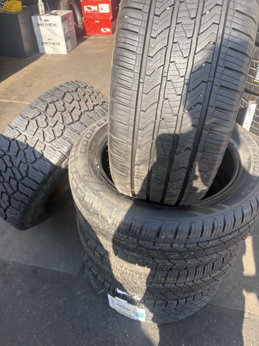 SET OF 255/50R20 COOPER ENDEAVOR PLUS