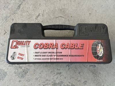 Cobra cable 1042 tire chains