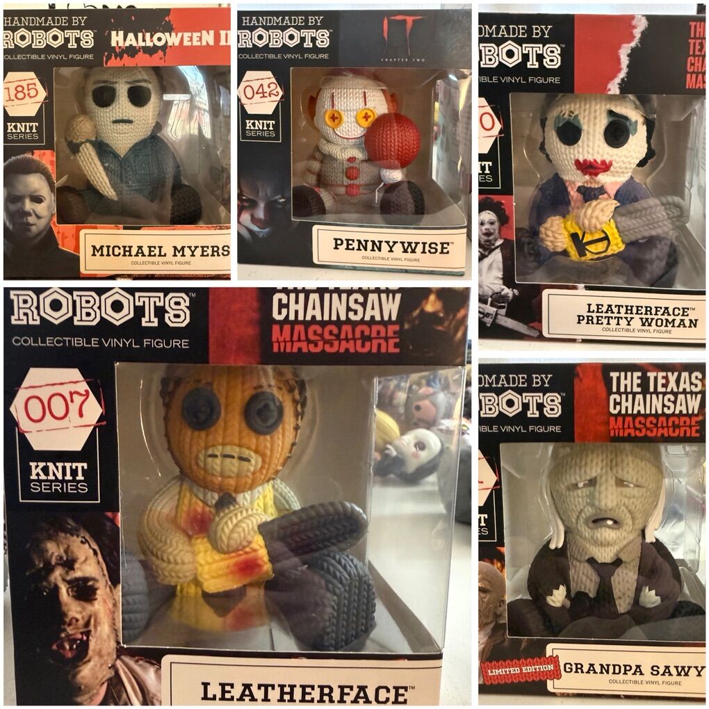 Handmade By Robots Horror Characters