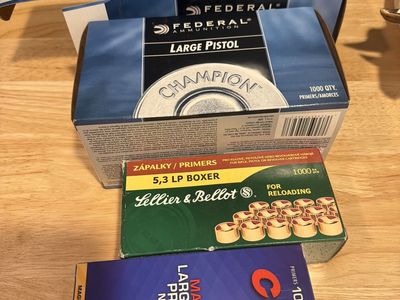 Large pistol primers