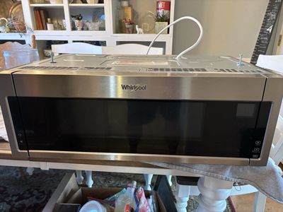 Stainless steel microwave