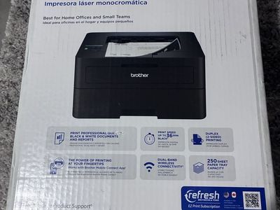 Brother HL-L2460DW Monochrome Laser Printer - Wireless, Duplex