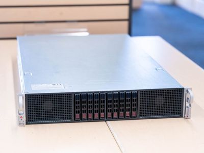 Supermicro 2U GPU Server | 20 CPU Cores, 128GB RAM, Can fit up to 2 double-slot server GPUs