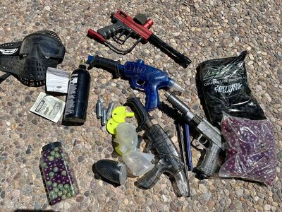 Paintball lot