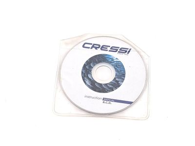 Cressi B C D CD ROM Instruction Manual Scuba Diving