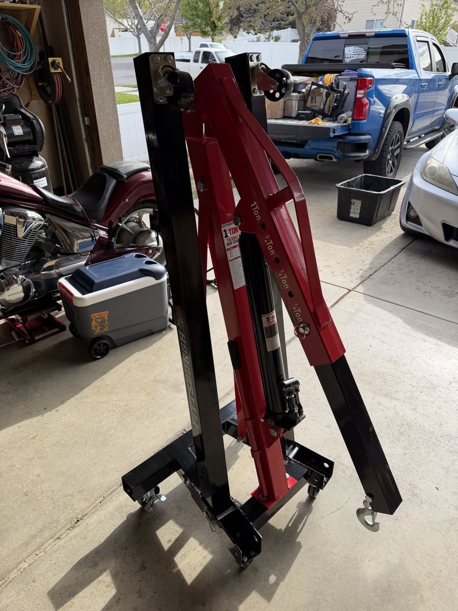 Lightly used cherry picker