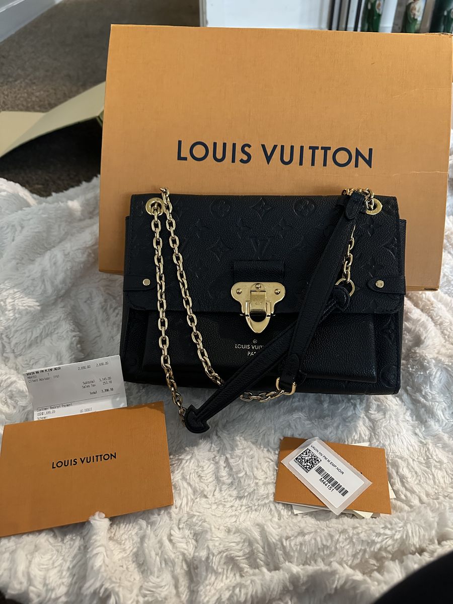 Louis Vuitton Vavin PM Empreinte Noir Bag