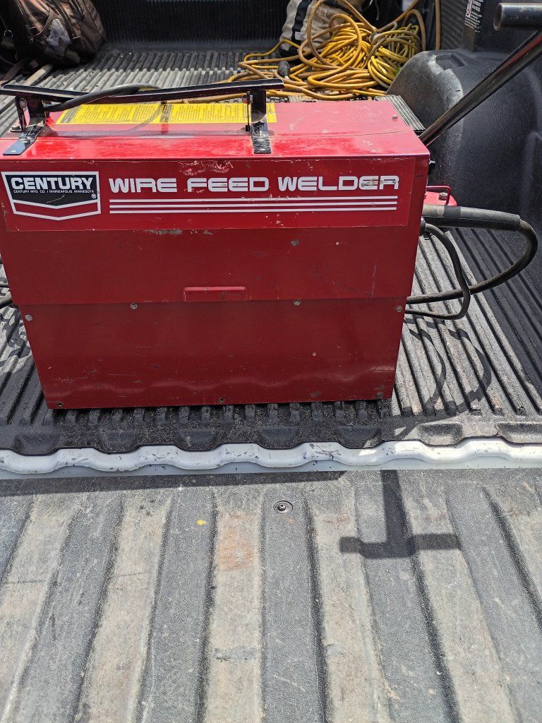 Century Wire Feed Welder - Red, Used Condition