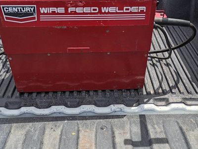 Century Wire Feed Welder - Red, Used Condition