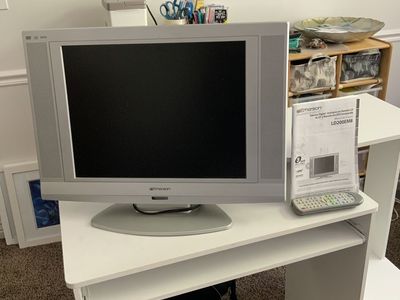 20” TV with built in DVD player
